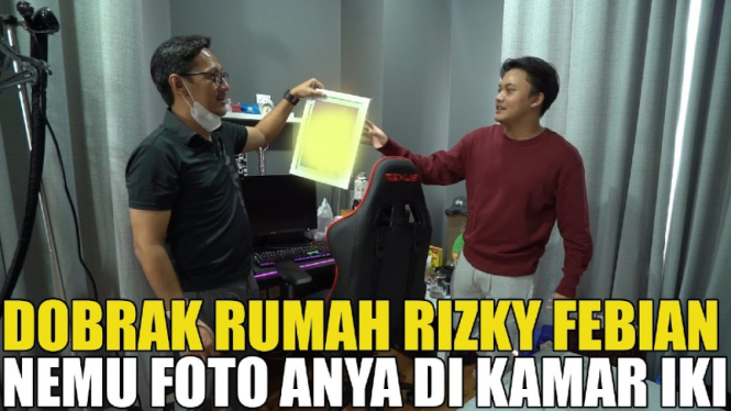 Andre Taulany sambangi rumah Rizky Febian