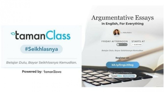 Taman Class Seikhlasnya Argumentative Essays in English oleh Alisha Bakrie