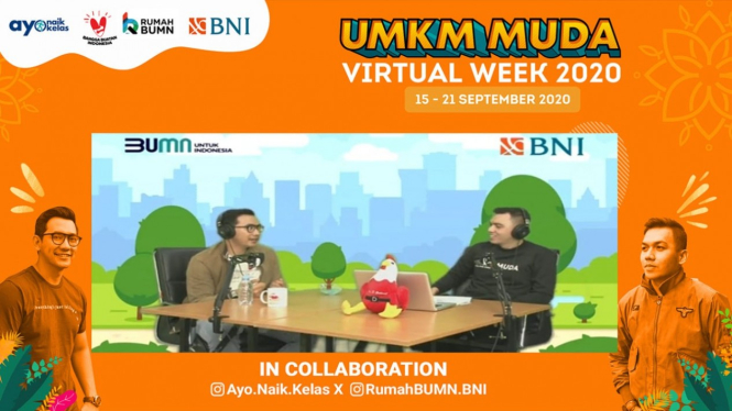 UMKM MUDA Virtual Week dari Bank BNI.