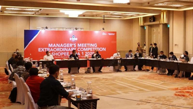 Manajer Meeting Liga 1 2020
