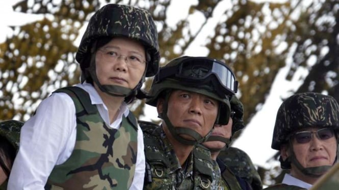 VIVA Militer: Presiden Republik China (Taiwan), Tsai Ing-wen