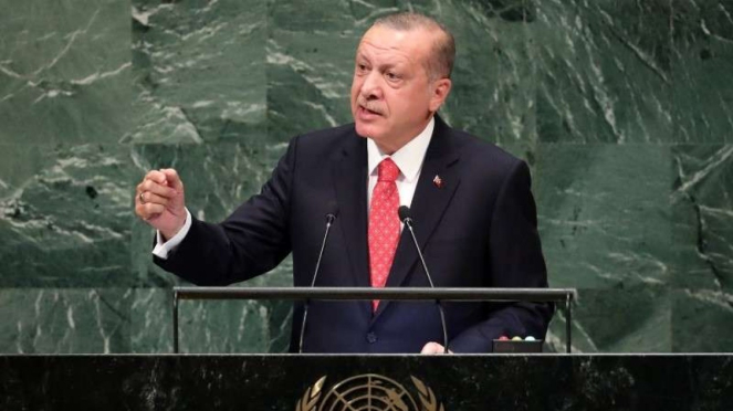 VIVA Militer: Recep Tayyip Erdogan berpidato di hadapan Majelis Umum PBB