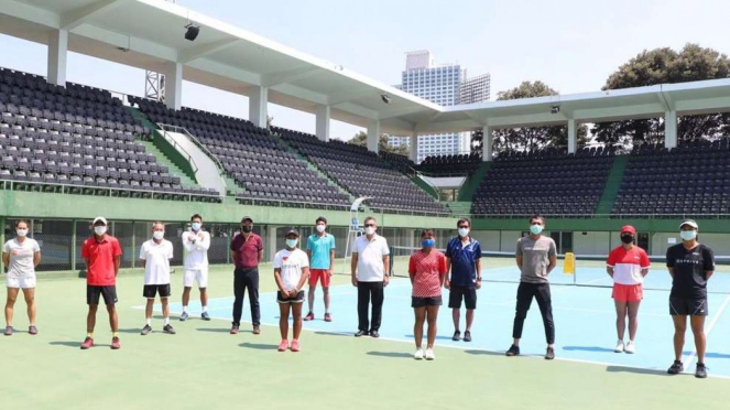 Kemenpora pantau pelatnas tenis PB Pelti