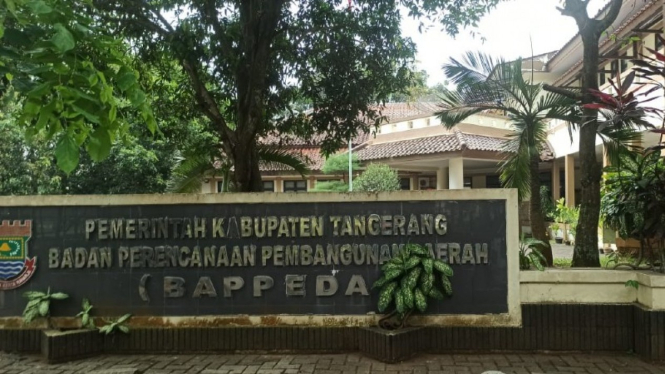 Pegawainya Terpapar Covid-19, Gedung Bappeda Kabupaten Tangerang Ditutup Sementa