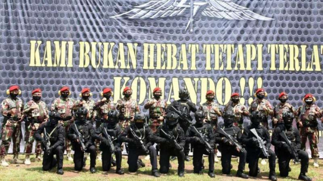 VIVA Militer: Danjen Kopassus, Brigjen TNI Mohamad, dan pasukan Sat-81 Kopassus
