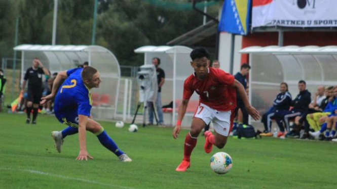 Duel Timnas Indonesia U-19 vs Bosnia-Herzegovina U-19 jilid I