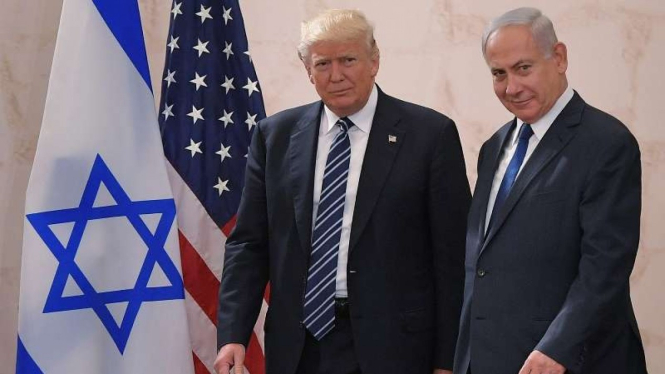 VIVA Militer: Perdana Meteri Israel, Benjamin Netanyahu, bersama Donald Trump