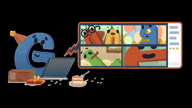 Google Doodle ulang tahun