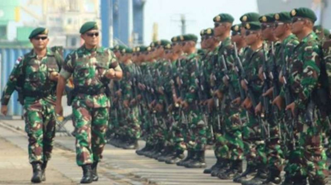 VIVA Militer: Pasukan Satgas Yonif Para Raider 305/Tengkorak Kostrad
