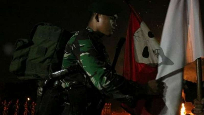 VIVA Militer: Pasukan Satgas Yonif Para Raider 305/Tengkorak Kostrad