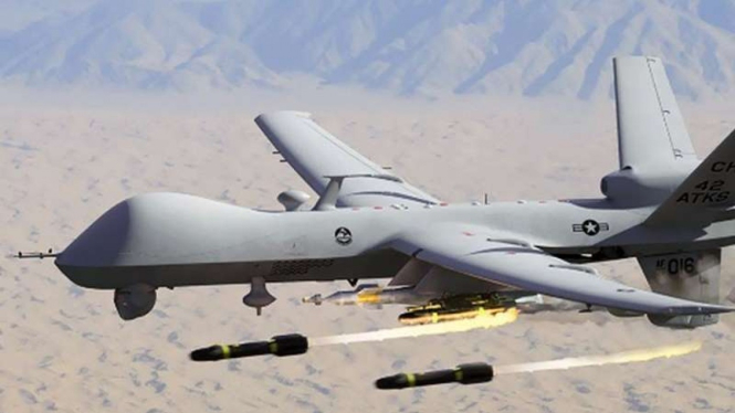 VIVA Militer: Drone MQ-9 Reaper Angkatan Udara Amerika Serikat (US Air Force)