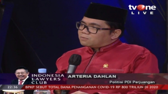 Politisi PDI Perjuangan, Arteria Dahlan 