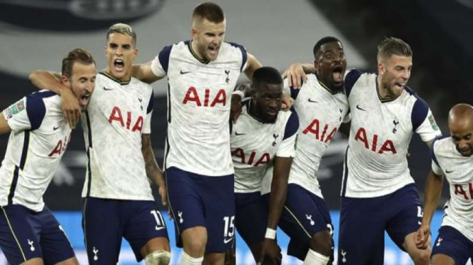 Tottenham Hotspur rayakan kemenangan atas Chelsea