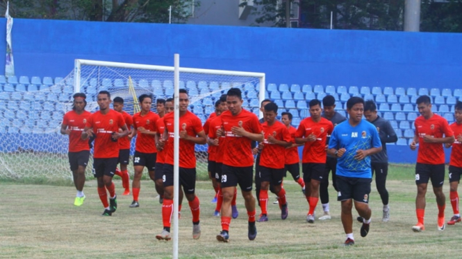 Latihan Sriwijaya FC