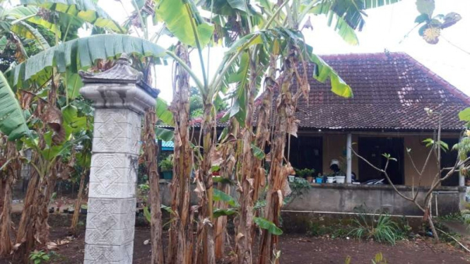 Tim Densus 88 Polri menggeledah sebuah rumah di Padukuhan Ngawu, Kalurahan Ngawu, Kapanewon Playen, Kabupaten Gunungkidul, Daerah Istimewa Yogyakarta, Rabu, 30 September 2020.
