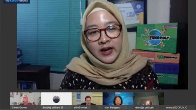 Annisa Hasanah, pendiri Ecofun di Indonesia