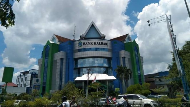 Kantor Bank Kalbar di Pontianak