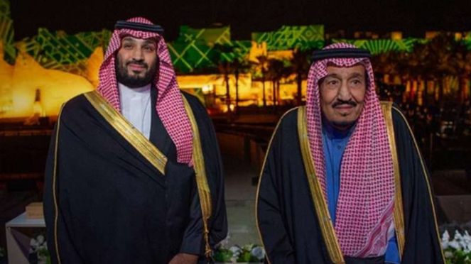 VIVA Militer: King Saudi and MBS.