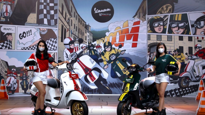 Vespa Racing Sixties meluncur di Indonesia