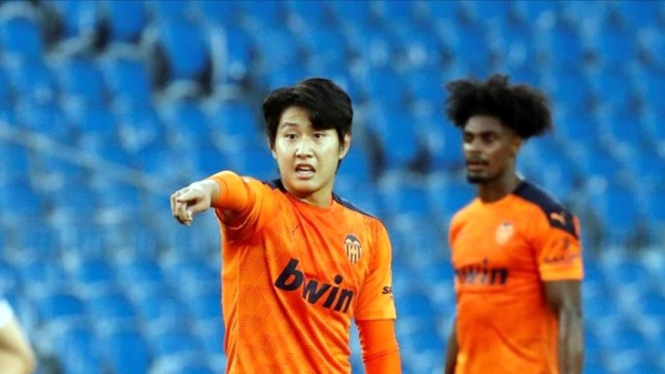 Pemain Valencia asal Korea Selatan, Lee Kang-in