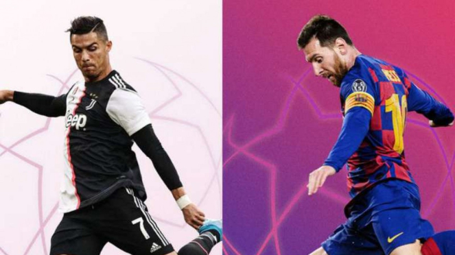 Cristiano Ronaldo vs Lionel Messi.
