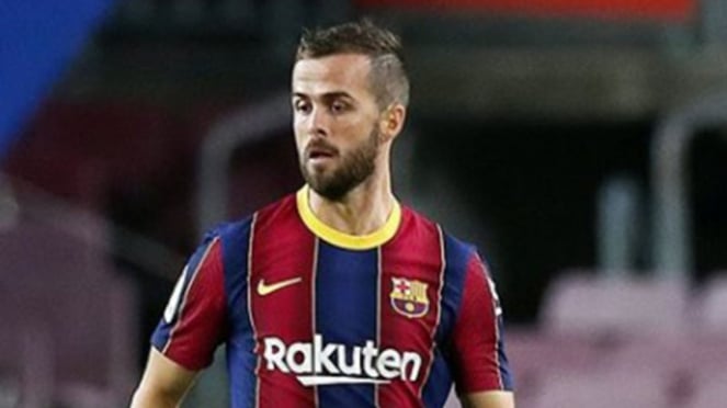 Gelandang Barcelona, Miralem Pjanic.