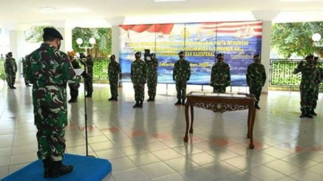 VIVA Militer : KSAL memimpin upacara Sertijab Pati TNI AL