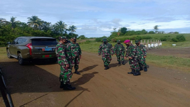 VIVA Militer: Danpasmar 3 Kunjungi Gudang Amunisi di Papua