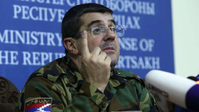 VIVA Militer: Presiden Republik Nagorno-Karabakh (Artsakh), Arayik Harutyunyan