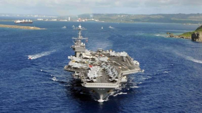 VIVA Militer: Kapal induk Angkatan Laut Amerika Serikat, USS George Washington