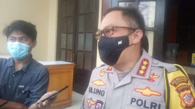 Kapolrestabes Bandung Kombes Pol Ulung Sampurna Jaya 