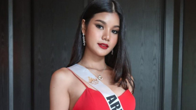 Kontestan Miss Universe Thailand Bam Arisara.