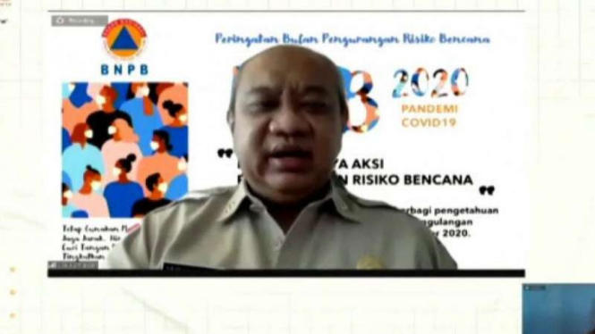 Deputi Bidang Pencegahan BNPB Lilik Kurniawan. 