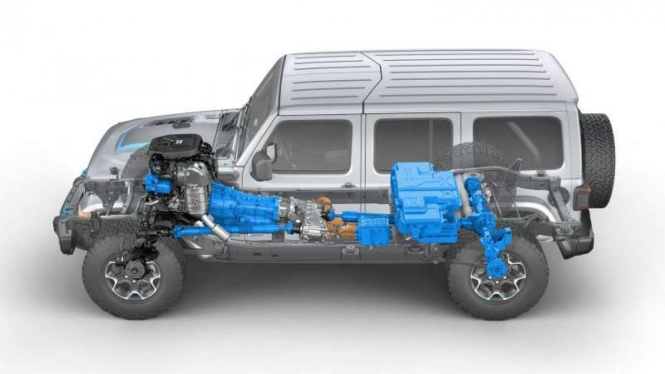 Jeep menyiapkan Wrangler berteknologi hybrid
