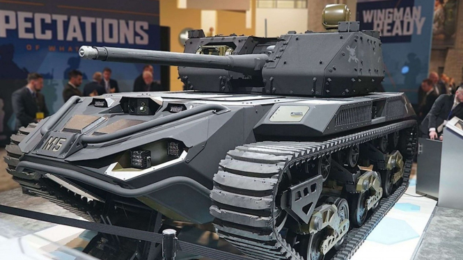 VIVA Militer: Tank M5, Kendaraan Tempur Robotik US Army