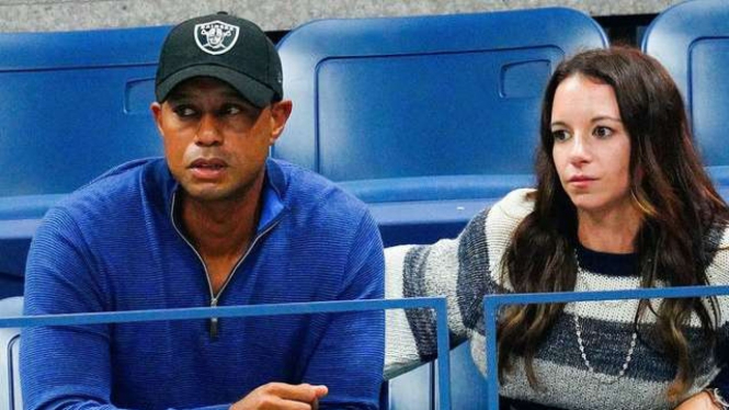 Tiger Woods dan kekasihnya saat ini, Erica Herman