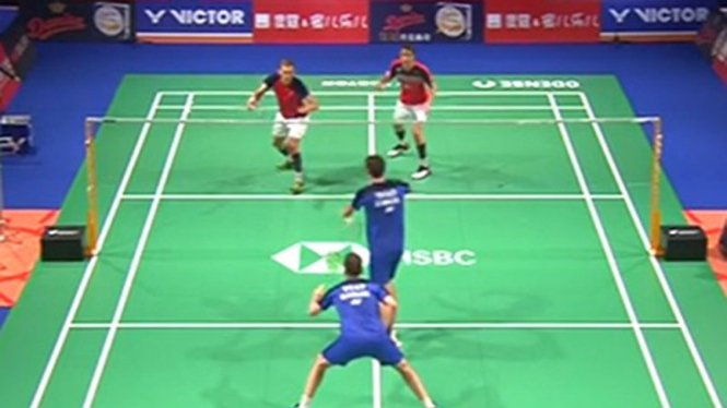 VIVA Bulutangkis: Mathias/Niclas vs Lamsfuss/Marvin