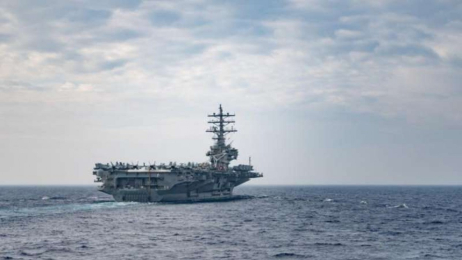 VIVA Militer: Kapal Induk Angkatan Laut Amerika Serikat, USS Ronald Reagan