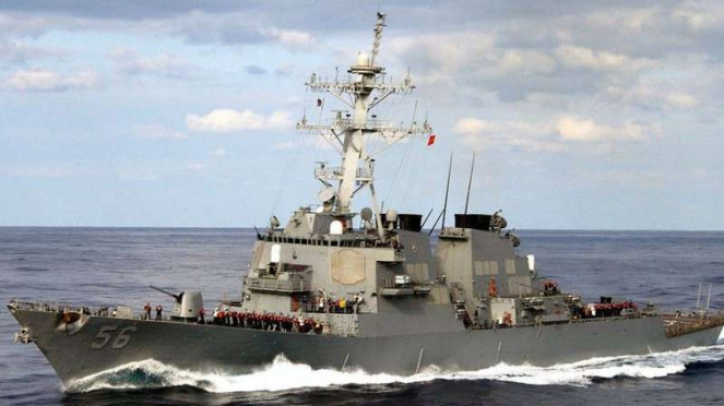 VIVA Militer: Kapal perang Angkatan Laut Amerika Serikat, USS John S. McCain
