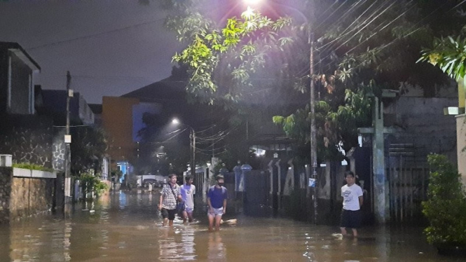 Banjir Jakata, Jumat 16 Oktober 2020