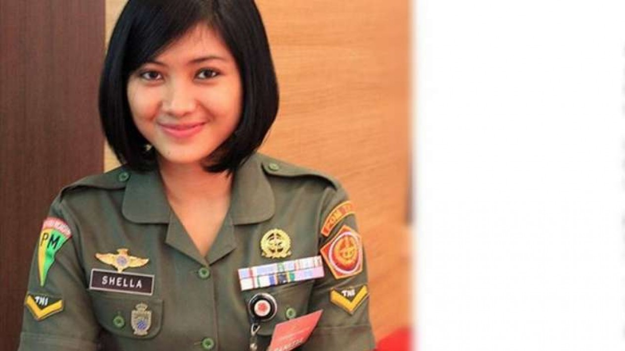 Foto Jadi Sorotan Tentara Cantik Ajudan Gatot Nurmantyo Ternyata Model Tni