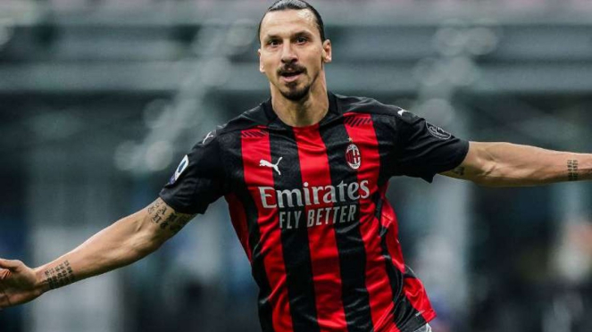 Bomber AC Milan, Zlatan Ibrahimovic.