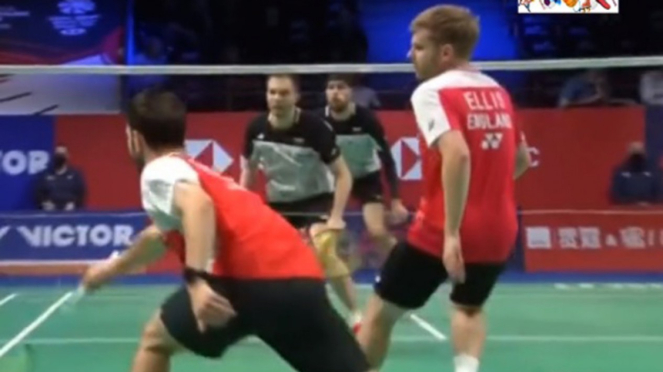 VIVA Bulutangkis: Final ganda putra Denmark Open 2020.