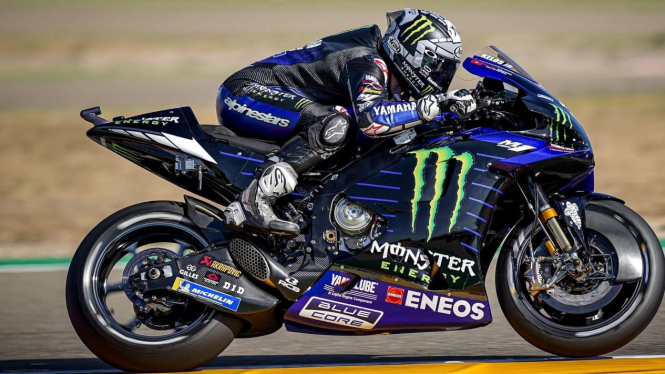 Pembalap Monster Energy Maverick Vinales 