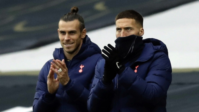 Gareth Bale saat jadi cadangan di laga Tottenham Hotspur vs West Ham United
