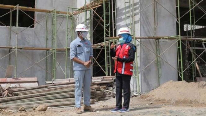 Gubernur Jawa Timur, Khofifah Indar Parawansa, mengunjungi museum SBY-Ani.