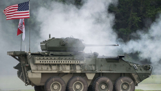 VIVA Militer : Kendaraan IM-SHORAD Stryker Terbaru Milik Angkatan Darat AS