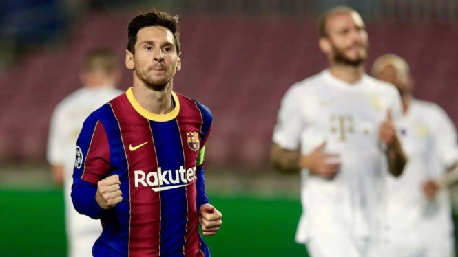 Megabintang Barcelona, Lionel Messi