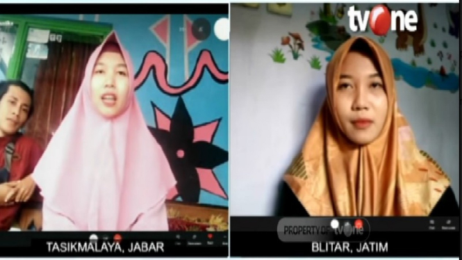 Si kembar Trena dan Treni bertemu di TikTok