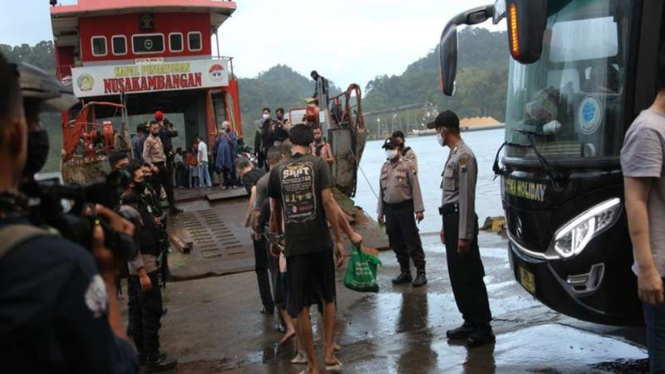 Napi narkoba dipindah ke Lapas Nusakambangan (foto ilustrasi)